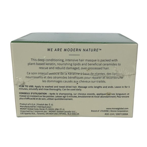 Monat Hair Transformation Masque 4.2 Fl Oz for Damaged and Over Processed Hair - Picture 3 of 6